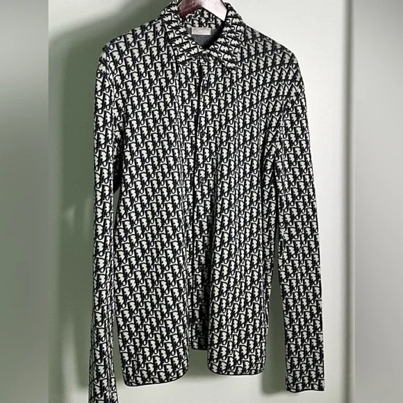 Dior | Shirts | Mens Dior All Over Oblique Button Up Shirt